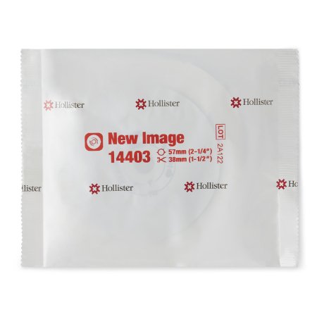 Ostomy Barrier FlexWear™ Trim to Fit, Standard Wear Adhesive Tape 57 mm Flange Red Code System Hydrocolloid Up to 1-1/2 Inch Opening