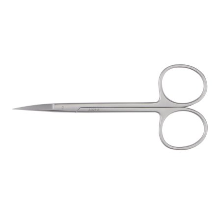 Iris Scissors McKesson Argent™ 4-1/2 Inch Surgical Grade Stainless Steel Finger Ring Handle Sharp Tip / Sharp Tip