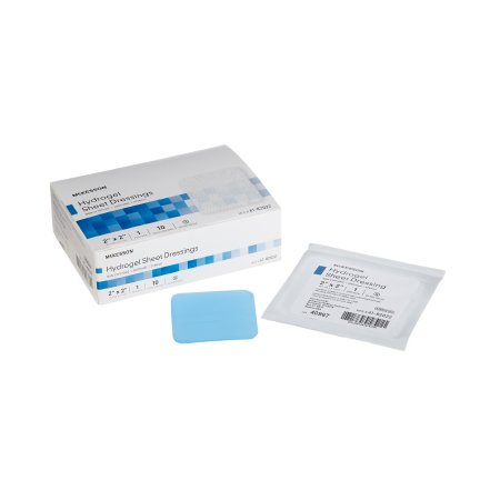 Hydrogel Wound Dressing McKesson Sheet 2 X 2 Inch Square Sterile