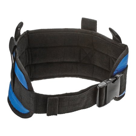 Gait Belt 30 Inch Length Blue Polyester