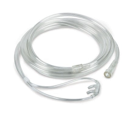 Nasal Cannula Continuous Flow Soft-Touch™ Adult Curved Prong / NonFlared Tip