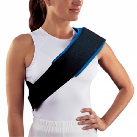 Hot / Cold Therapy Wrap ProCare® General Purpose One Size Fits Most 4-1/2 X 9-1/2 Inch Polyester / Velvet Reusable