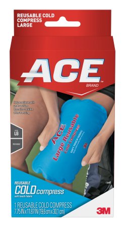Cold Pack 3M™ ACE™ General Purpose Large 7-3/4 X 11-87/100 Inch Nylon / Polyester / Gel Reusable