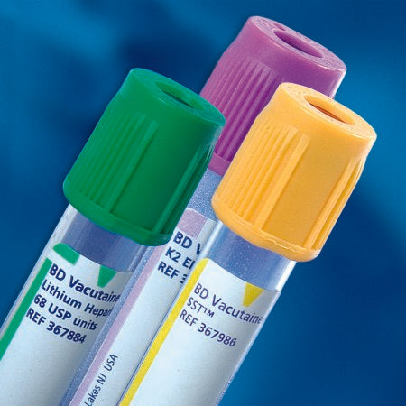 BD Vacutainer® Venous Blood Collection Tube Lithium Heparin Additive 3 mL Conventional Closure Plastic Tube