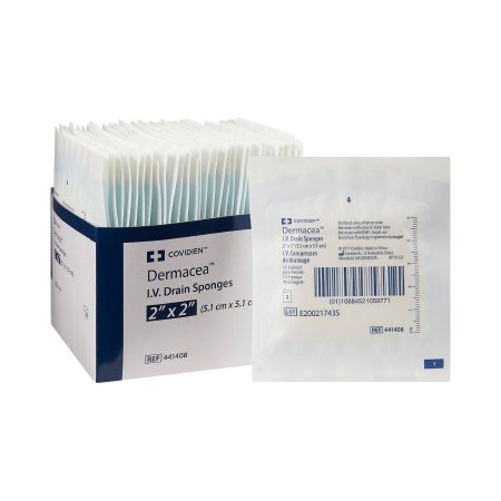 I.V. Sponge Dermacea™ 2 X 2 Inch Sterile 6-Ply