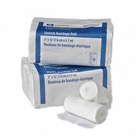 Conforming Bandage Dermacea™ 3 Inch X 4 Yard 12 per Pack NonSterile 1-Ply Roll Shape
