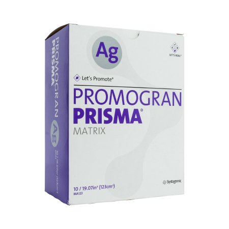 Silver Collagen Dressing 3M™ Promogran Prisma™ Matrix 19.1 Square Inch Hexagon Sterile