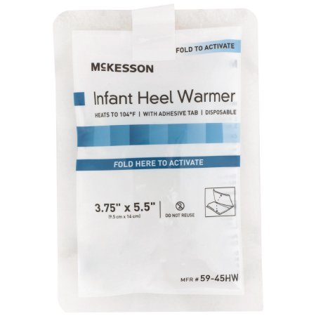 Instant Infant Heel Warmer McKesson Heel One Size Fits Most Nylon Cover / Polyethylene Disposable