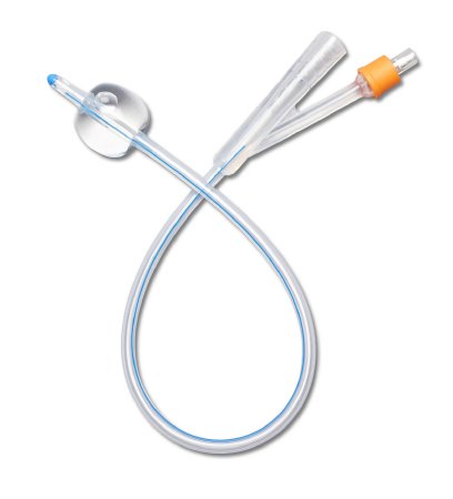 Foley Catheter Medline 2-Way Firm Tip 10 cc Balloon 18 Fr. Silicone