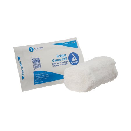 Fluff Bandage Roll Dynarex® 4-1/2 Inch X 4-1/10 Yard 1 per Pouch Sterile 6-Ply Roll Shape