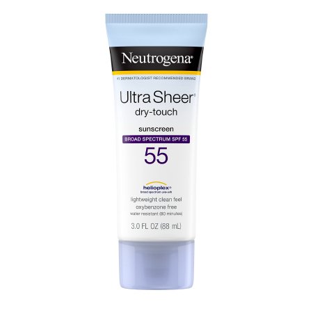 Sunscreen Neutrogena® Ultra Sheer® SPF 55 Lotion 3 oz. Tube