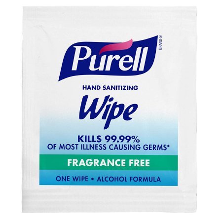Hand Sanitizing Wipe Purell® 1,000 Count Ethyl Alcohol Wipe Individual Packet