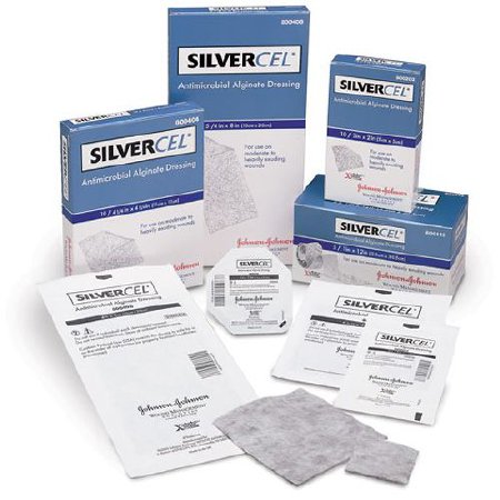 Silver Alginate Dressing Silvercel™ Antimicrobial 1 X 12 Inch Rope Sterile