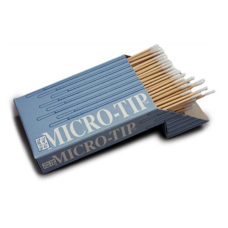 Swabstick Micro-Tip™ Cotton Tip Wood Shaft 6 Inch NonSterile 200 per Pack