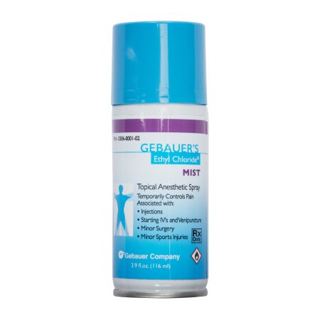 Gebauer's Ethyl Chloride® Ethyl Chloride 100% Mist Spray Can 103.5 mL