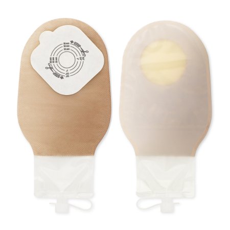 Urostomy Pouch Pouchkins™ One-Piece System 8-3/4 Inch Length 38 mm Stoma Trim To Fit