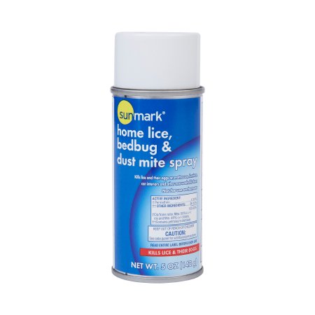 sunmark® Lice Treatment for Durable Goods Aerosol Spray Liquid 5 oz. Can Scented NonSterile