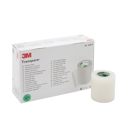 Medical Tape 3M™ Transpore™ Transparent 2 Inch X 10 Yard Plastic NonSterile