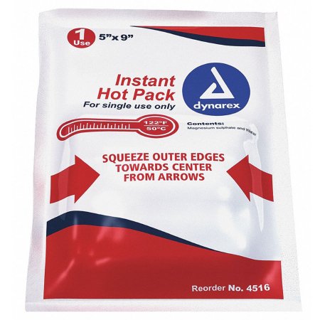 Instant Hot Pack Dynarex General Purpose Plastic Cover Disposable