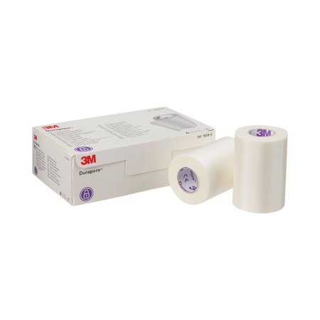 Medical Tape 3M™ Durapore™ White 3 Inch X 10 Yard Silk-Like Cloth NonSterile