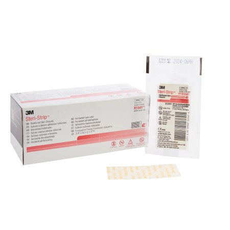 Skin Closure Strip Steri-Strip™ 1/4 X 3 Inch Nonwoven Material Reinforced Strip White