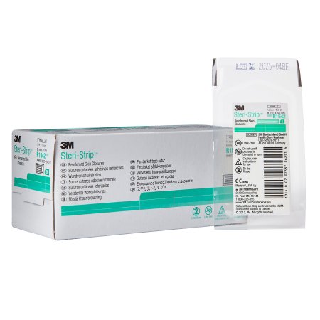 Skin Closure Strip Steri-Strip™ 1/4 X 1-1/2 Inch Nonwoven Material Reinforced Strip White