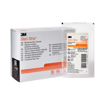 Skin Closure Strip Steri-Strip™ 1/4 X 4 Inch Nonwoven Material Reinforced Strip White