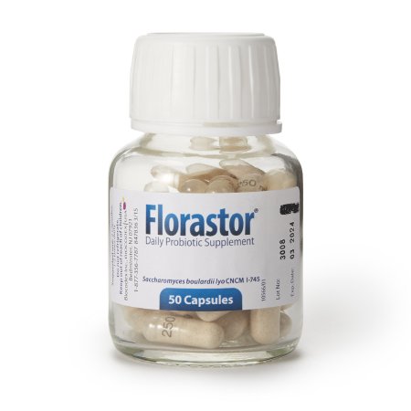 Probiotic Dietary Supplement Florastor® 50 per Bottle Capsule