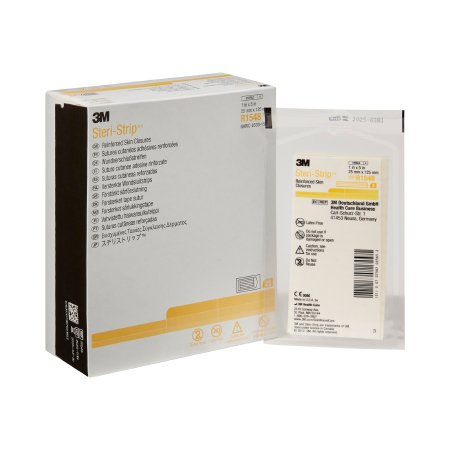 Skin Closure Strip Steri-Strip™ 1 X 5 Inch Nonwoven Material Reinforced Strip White