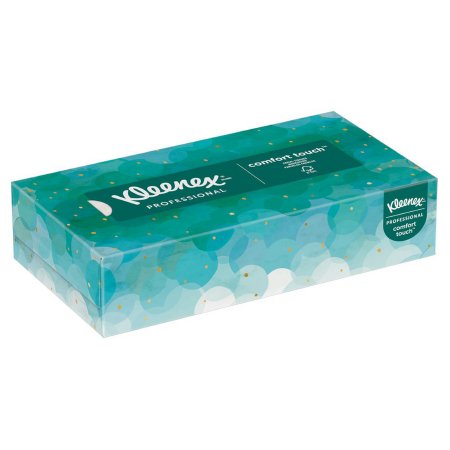 Kleenex® Facial Tissue White 8-1/5 X 8-2/5 Inch 100 Count