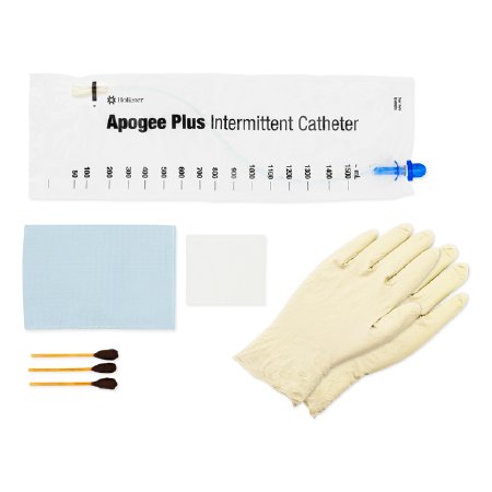 Catheter Insertion Tray Apogee™ Intermittent Without Catheter Without Balloon Without Catheter