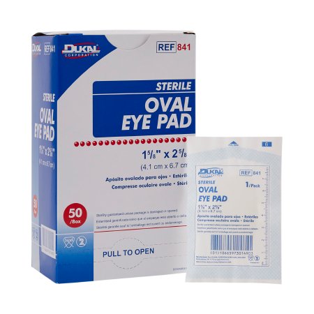 Eye Pad Dukal™ 1-5/8 X 2-5/8 Inch