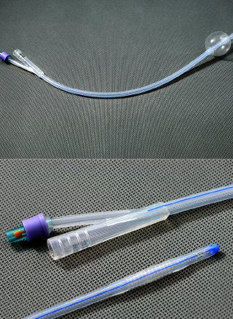 Foley Catheter AMSure® 2-Way Standard Tip 5 cc Balloon 16 Fr. Silicone