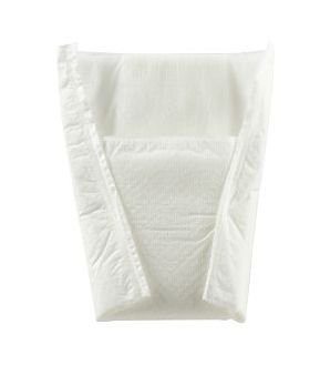 Incontinence Liner Manhood® 5-3/4 Inch Length Light Absorbency Superabsorbant Core One Size Fits Most
