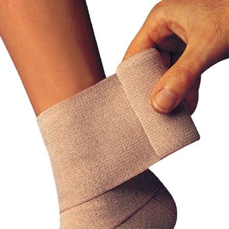 Compression Bandage Comprilan® 4-7/10 Inch X 5-1/2 Yard Clip Detached Closure Tan NonSterile Standard Compression