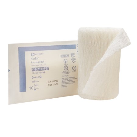 Fluff Bandage Roll Kerlix™ 4-1/2 Inch X 3-1/10 Yard 1 per Pouch Sterile 8-Ply Roll Shape