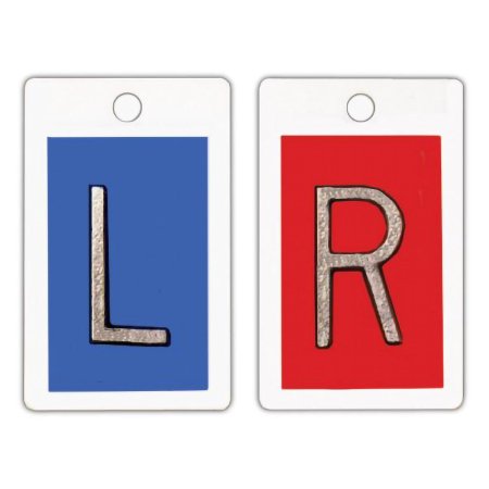 Identifier Markers 1 Inch Blue / Red Left / Right 1 Set