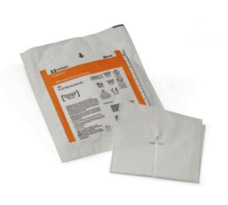 Antimicrobial Drain Sponge Excilon™ AMD 4 X 4 Inch Sterile 6-Ply