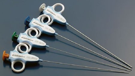 Soft Tissue Biopsy Needle Temno Evolution® 18 Gauge 15 cm Length Orange Beveled Tip