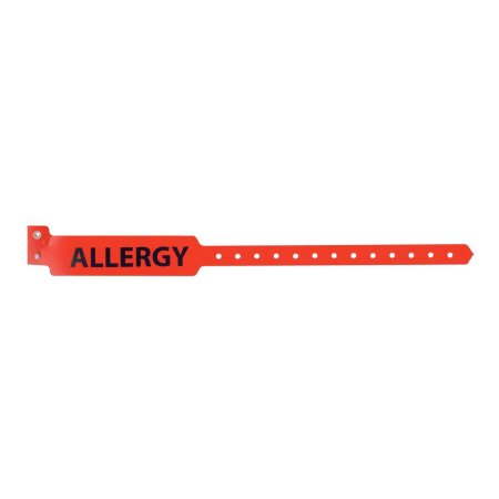 Identification Wristband Sentry® Superband® Alert Bands® Alert Band Permanent Snap Allergy
