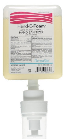 Alcohol-Free Hand Sanitizer Hand-E-Foam® 1,000 mL Benzethonium Chloride Foaming Dispenser Refill Bottle