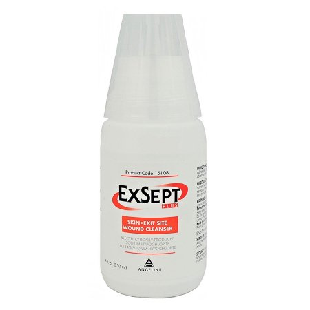 Wound Cleanser Exsept Plus® 250 mL Pump Bottle NonSterile Antimicrobial