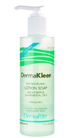 Antimicrobial Soap DermaKleen® Lotion 7.5 oz. Pump Bottle Scented
