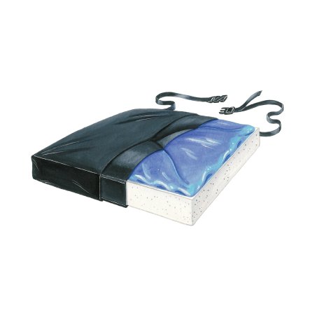 Seat Cushion X-Cushion 18 W X 16 D X 2-1/2 H Inch Foam / Gel
