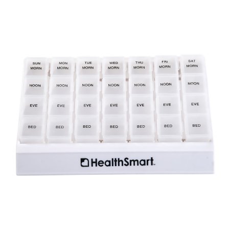 Pill Organizer HealthSmart® Large 7 Day 4 Dose