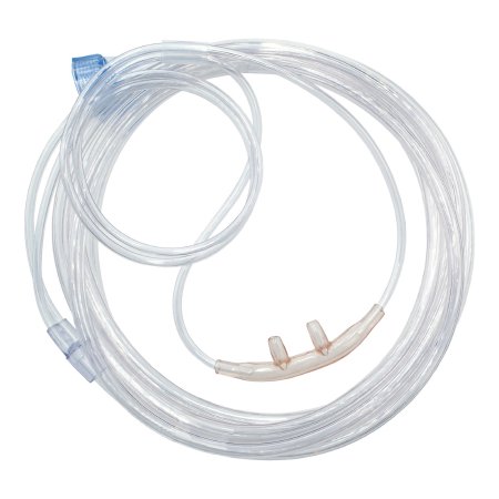 ETCO2 Nasal Sampling Cannula with O2 Delivery Low Flow Delivery Salter-Style® Adult Curved Prong / NonFlared Tip