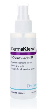 Wound Cleanser DermaKlenz® 4 oz. Pump Bottle NonSterile