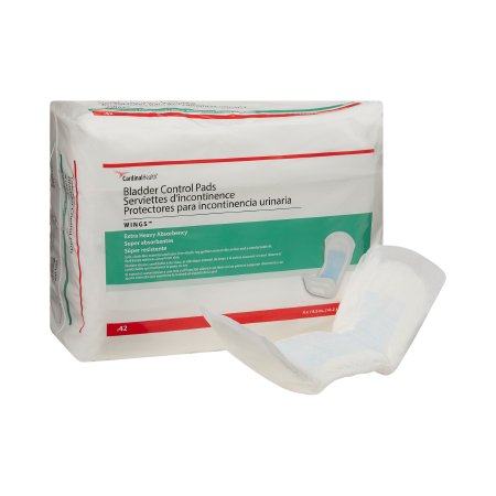 Bladder Control Pad Sure Care™ 4 X 14-1/2 Inch Heavy Absorbency Polymer Core One Size Fits Most