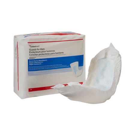 Bladder Control Pad Sure Care™ 6-1/2 X 13 Inch Heavy Absorbency Polymer Core One Size Fits Most