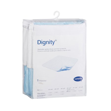 Reusable Underpad Dignity® Washable Sheet Protector 35 X 35 Inch Cotton Moderate Absorbency